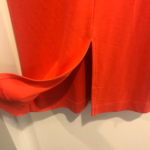 French Connection Orange midi dress - Picture 3 of 4